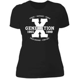 GenX FAFO Ladies' Boyfriend T-Shirt
