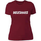 Milkshake Ladies' Boyfriend T-Shirt