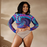 Trippie Hooks Trippie Wave Recycled Long-Sleeve Crop Top