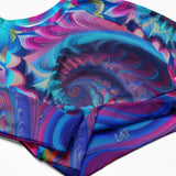 Trippie Hooks Trippie Wave Recycled Long-Sleeve Crop Top