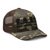 Trippie Hooks F.A.F.O. Camouflage trucker hat