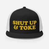 TRIPPIE HOOKS " SHUT UP & TOKE" Trucker Cap