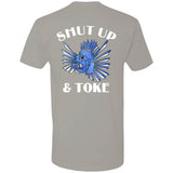 TRIPPIE HOOKS Shut Up & Toke Premium Short Sleeve Tee (Closeout)