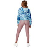TRIPPIE HOOKS Ocean Women’s cropped windbreaker