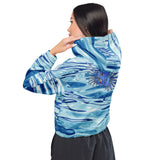 TRIPPIE HOOKS Ocean Women’s cropped windbreaker