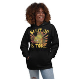 TRIPPIE HOOKS "SHUT UP & TOKE "Unisex Hoodie