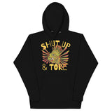 TRIPPIE HOOKS "SHUT UP & TOKE "Unisex Hoodie